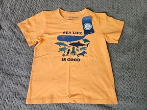 Life Is Good Kids Shirt NEW Size XXL Kids Sea Life Beach Tshirt NEW w Tags - Picture 1 of 8