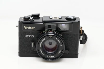 Vivitar 35ES Rangefinder 40mm f1.7 35mm film Camera (#B122) - Image 1 of 4