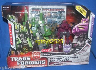 Transformers Universe SPRINGER vs RATBAT New Target exclusive 2008 - Image 1 of 2