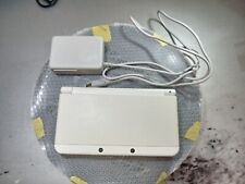 New Nintendo 3DS White Changeable cover type Console+Charger Excellent japanese