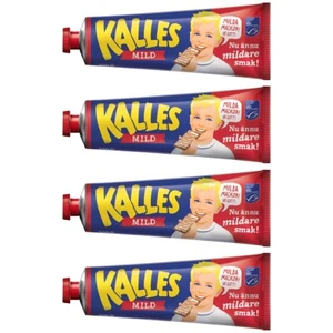 Kalles Kaviar Mild Swedish Cod Roe Caviar (4 x 300 gram) Made in Sweden - Picture 1 of 2