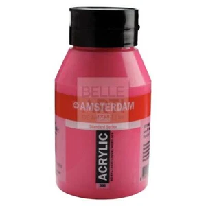 COLORE ACRILICO 366 ROSA QUINACR. SERIE AMSTERDAM "ACRYLIC" FLACONE DA 1L - Imagen 1 de 4