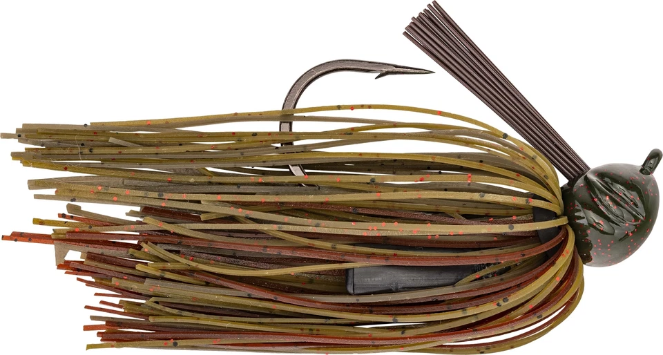 Strike King Pmj12-11 Rattlin Pro Model Skirted Jig 1/2 Oz Green Pumpkin 1pk