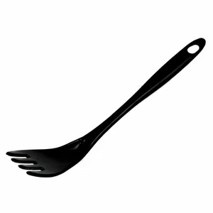 Chef Craft 11.5" Long Melamine Turner Fork Kitchen Utensil - Black or White - Picture 1 of 7