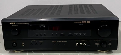 AV Receiver Denon AVR-683 Surround 5 Channel Stereo 120V 60Hz Tested & Working! - Image 1 of 4