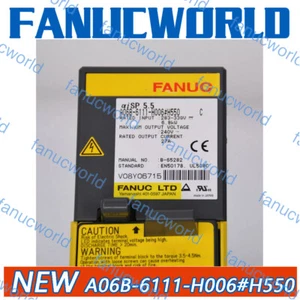 1PCS A06B-6111-H006#H550 New For FANUC Servo Amplifier 2-5 days Delivery - Picture 1 of 5