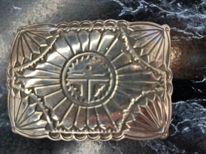 Navajo Schnalle von Mary. Kenneth Bill Sterling Silber Vintage - Bild 1 von 5