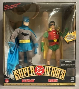 DC Super Heroes Golden Age Collection Batman & Robin Figuras Hasbro Serie 2000 - Imagen 1 de 6