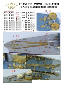 Escotilla FS350011 1/350 SEGUNDA GUERRA MUNDIAL USN - Imagen 1 de 2