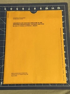 Lineamientos y estructura geológica de la cuenca norte de la paradoja (1985) - Imagen 1 de 1