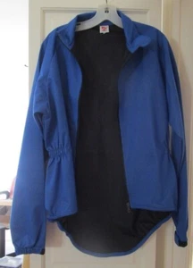 Marcello Bergamo Cycling Jacket Mens Large Reflective Full Zip Long Sleeve - Picture 1 of 5