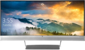 HP EliteDisplay S340C Silber V4G46AA#ABB - Afbeelding 1 van 3