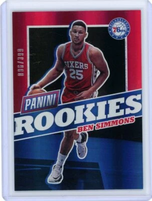 2017 Panini The National Rookies Foil #BK40 Ben Simmons #086/399 - Image 1 of 2