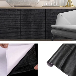 PVC Vinyl Wrap Wooden Effect Self Adhesive Sticky Back Film Wallpaper Sticker GB - Picture 1 of 11