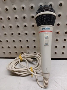 VINTAGE Koss M/11 Uni-Directional Microphone Wired M-11 Beige / Red - UNTESTED - Picture 1 of 9
