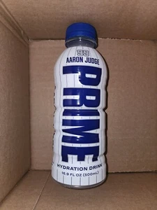 Botella bebida sellada Prime Hydration Aaron Judge edición limitada blanca NY Yankees - Imagen 1 de 1