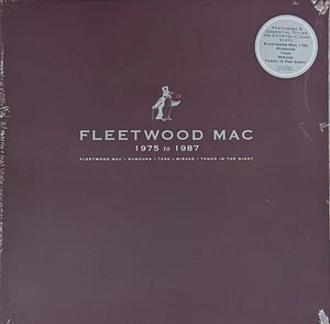 FLEETWOOD MAC 1975-1987 SEALED 6LP Crystal Clear Vinyl + limited 12" Single - Picture 1 of 2