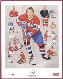 YVAN COURNOYER 2008-09 INSERT JOURNAL DE MONTREAL CANADIENS NHL HOCKEY 8 X 10