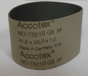 Lot of 10  Wool Spinning Rubber Aprons 78210 GX  41.5 x 28.0 X 1.0 - Picture 1 of 2