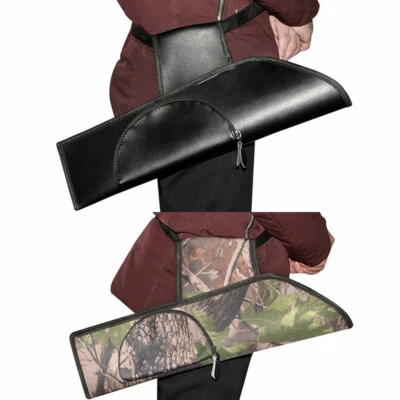 Archery Arrow Quiver Back Bag Belt Side Waist Hip Pouch Bow Holder RH LH Shootig - Image 1 of 4