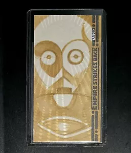 2010 Topps Star Wars Empire Strikes Back C3PO Sketch Mathew Minor RARE! - Picture 1 of 2