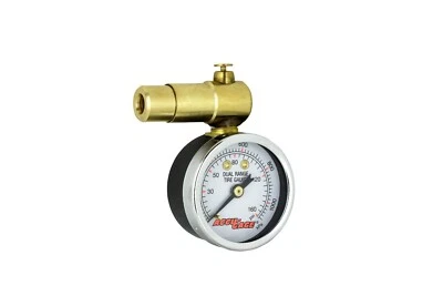 Accu-Gage® by Milton® Presta Valve Bike Tire Pressure Gauge with Bleeder Valve