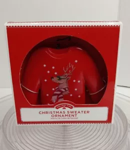 Christmas Ugly Sweater Ornament Decoration by Holiday NIB - Picture 1 of 7