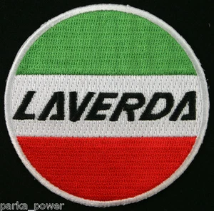 Laverda gestickter Bügelbild Patch, Moto Laverda, Hochleistungsmotorräder - Bild 1 von 1