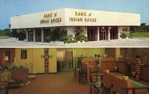 INDIAN ROCKS FL Bank of Indian Rocks postcard - Bild 1 von 1