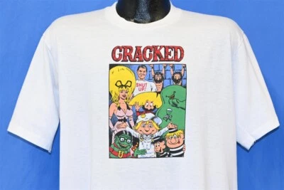 Camiseta de colección años 80 CRACKED HUMOR MAGAZINE NIÑERA BLOB SYLVESTER DIBUJOS ANIMADOS BROMA DIVERTIDA L Foto 1 de 4