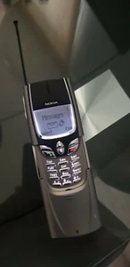Nokia 8890 - Excellent Condition- Titanium- Beautiful Classic -Vintage Retro - Picture 1 of 8