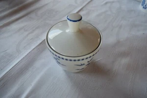 Seltmann Weiden Bavaria Isolde Bayrisch Blau Geschirr Zuckerdose 10cm - Bild 1 von 1