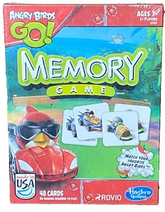 M1 !WOW! New Sealed ANGRY BIRDS GO! Kids Memory Match Card Game - Picture 1 of 3