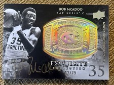 Bob Mcadoo 2011-12 Upper Deck Exquisite Championship Bling AUTO /75 UNC