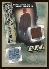 2007 Inkworks Jericho: Season 1 Skeet Ulrich Authentic Costume Card PW2