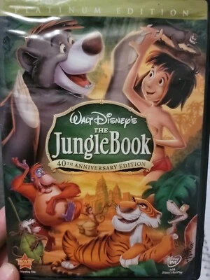 The Jungle Book 1967 DVD Rare Hard To Find OOP 2 Disc Platinum Edition Foto 1 de 2
