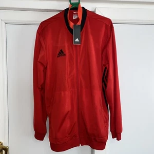 Retro Adidas Full Tracksuit Men’s Large Red & Black - Picture 1 of 16