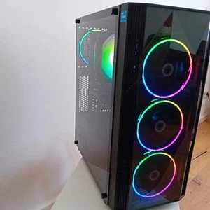 Gaming PC ARGB | 540FPS in Fortnite | Black | i7/i5 12/14 Core | RTX 5060 Ti 16G - Bild 1 von 24