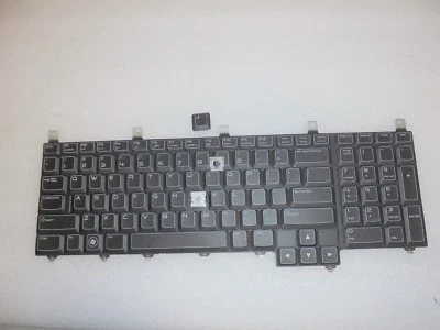 SINGLE KEY CAP+PLASTIC CLIP FOR Alienware M17X R3 M18x R2 9M46F MODE NSK-D8D01 - Image 1 of 3