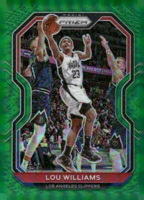 2020-21 Panini Prizm #151 Lou Williams Green Prizms - Image 1 of 2