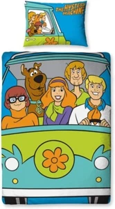 Scooby Doo Mystery Single Panel Duvet Cover Set, Multi-Color Children - Picture 1 of 3