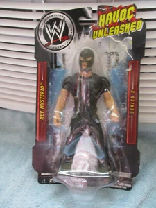 Figura de lucha libre WWE Havoc Unleashed Rey Mysterio Serie 2 2006 Jakks Pacific - Imagen 1 de 5
