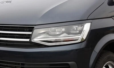 RDX embellecedores de faros mal de ojo para VW T6 BUS MULTIVAN TRANSPORTER 2015-