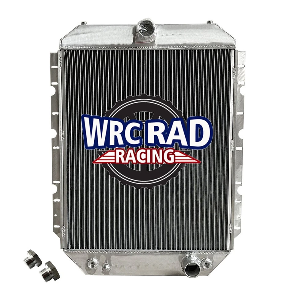 Radiador de aluminio #493367C2 para International Harvester 2300 3000 3600 3800 4900 Foto 1 de 4