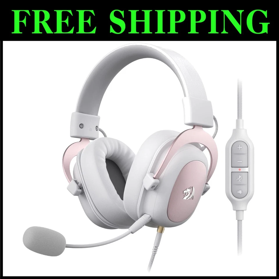 Gaming Headphones - 7.1 Surround Sound, Detachable Mic - Image 1 of 4