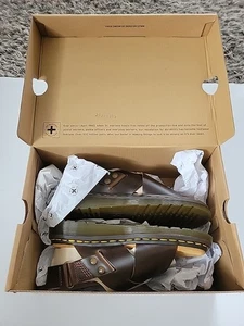 Dr. Martens Zane Leather Sandals in Bracken Brown size UK 4 EU 37 - New in Box - Picture 1 of 7