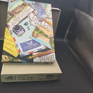 New Travel Journal 16 Pages Of Maps CR Gibson Agenda Expense Travelogue - Picture 1 of 14