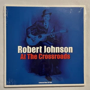 Robert Johnson / At The Crossroads 3x Vinyl New Sealed 180g Clear EU Import - Picture 1 of 2