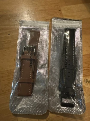Samsung Galaxy 20mm Watch Bands Set Of 2 Brown And Black - Image 1 of 4