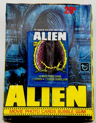 1979 Topps ALIEN Movie Photo Cards (1) Factory Sealed Wax Pack - Image 1 of 4